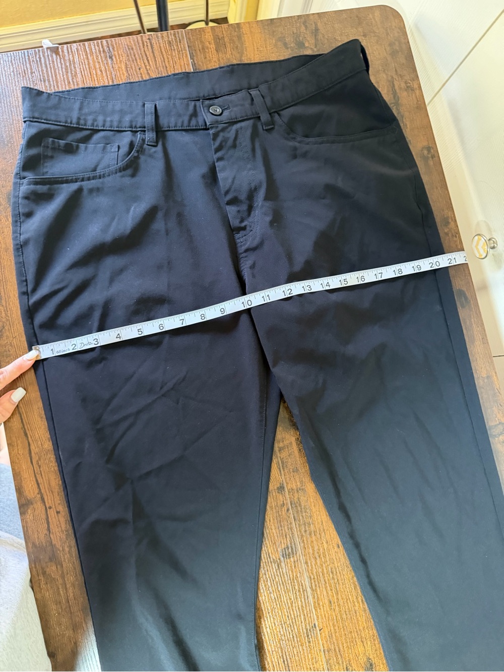 Ben Hogan Performance Golf Pants Men's 34x32 Black Performance Flat Front - Picture 3 of 12